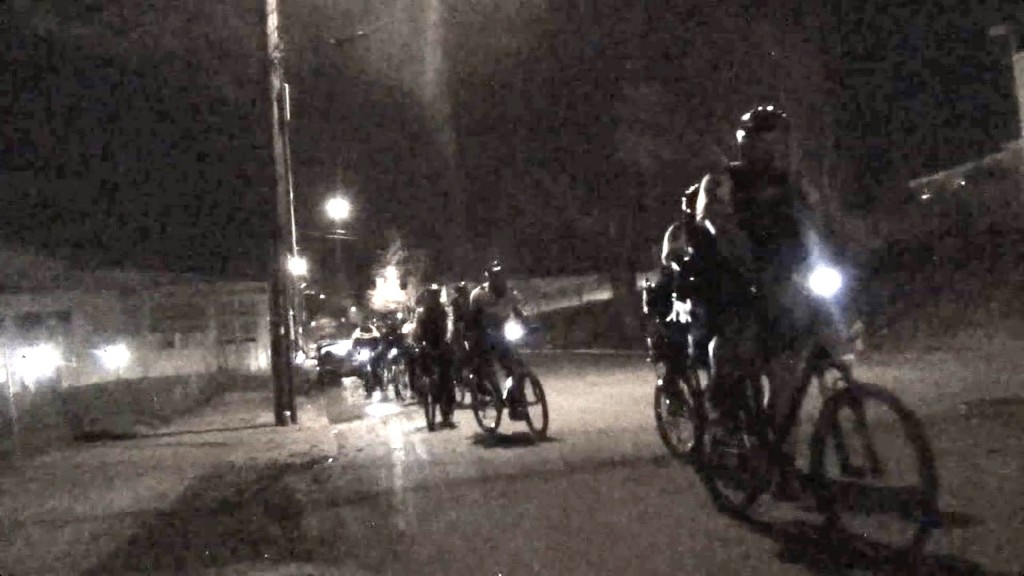Numerous Bicycle Mounted Patrolmen Had to Be Called Out.